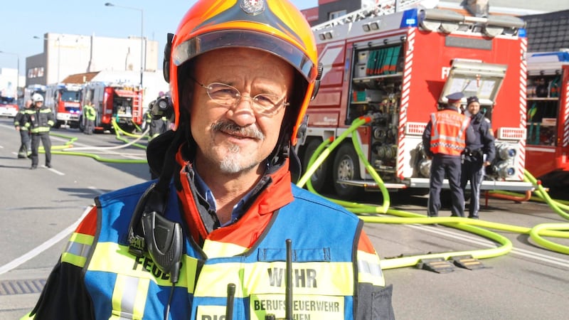 Christian Feiler, spokesman for the Vienna professional fire department. (Bild: Schiel Andreas)