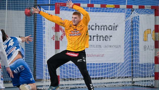 Leon Bergmann gilt als eines der größten Handball-Talente in Europa (Bild: GEPA/GEPA pictures)