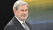 Der scheidende EU-Budgetkommissar Johannes Hahn (ÖVP) rechnet mit einem planmäßigen Start der neuen Kommission. (Bild: APA Pool/APA/HELMUT FOHRINGER)