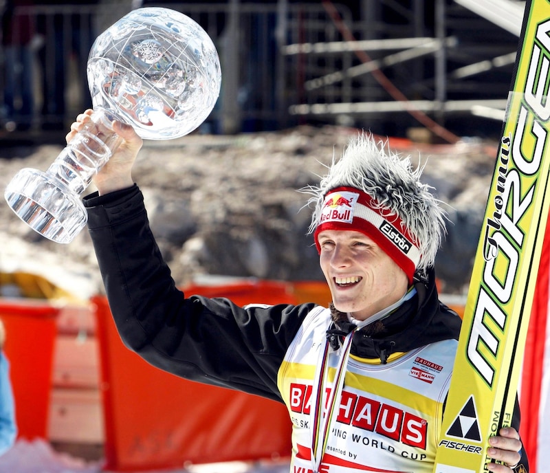 Thomas Morgenstern feierte in der Saison 2010/11 seinen zweiten Sieg im Gesamtweltcup. (Bild: GEPA/GEPA pictures)