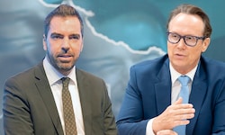 Kari Ochsner, Präsident der Industriellenvereinigung NÖ, und Joachim Haindl-Grutsch, ...