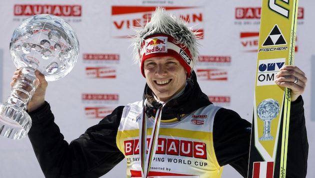 Als letzter Kärntner gewann Thomas Morgenstern den Skisprung-Gesamtweltcup. (Bild: GEPA/GEPA pictures)