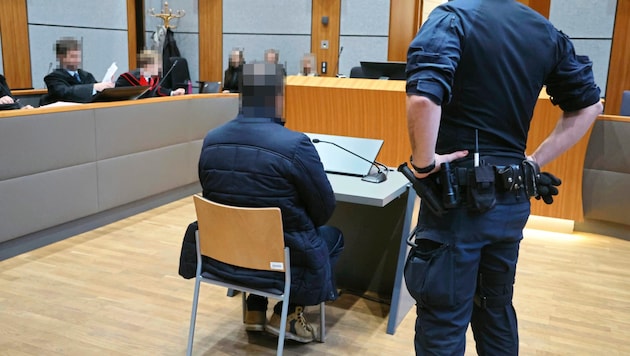 The defendant described the course of events. (Bild: Johanna Birbaumer/Krone KREATIV)