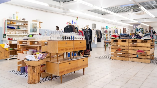 ReVital-Shops – gebrauchte Produkte erhalten eine zweite Chance und schonen Ressourcen. (Bild: Blue Elephant Photography)