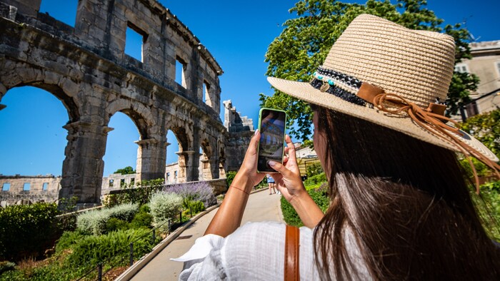 Die Arena in Pula ist das sechste unter den römischen Amphitheatern der Welt und weltweit das ...