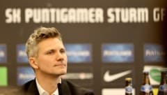 Michael Parensen , the new strong man at SK Sturm, speaks clear words. (Bild: GEPA/GEPA pictures)