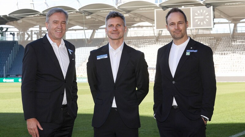 Christian Jauk, Michael Parensen und Thomas Tebbich (Bild: GEPA/GEPA pictures)