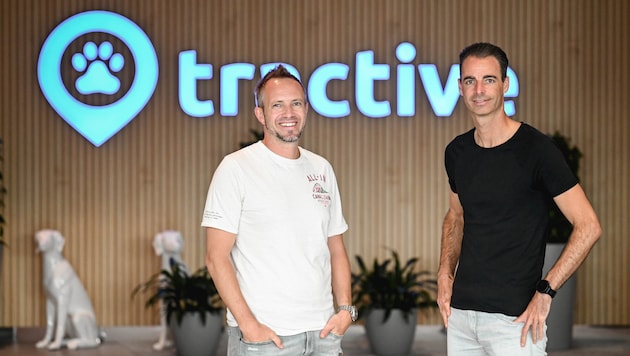 Michael Hurnaus (li.) und Wolfgang Reisinger führen die Geschäfte von Tractive.