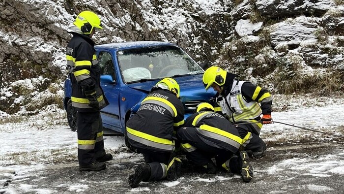 Die Feuerwehren von Neuberg und Mürzsteg standen im Einsatz.