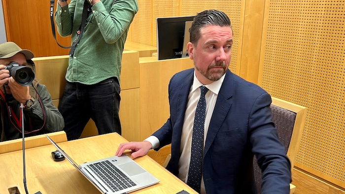 Anwalt Øyvind Bratlien beim Gerichtstermin am Mittwoch in Oslo