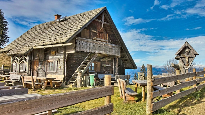 An excursion to the Hofbauerhütte is a real experience, and not just in summer. (Bild: Weges)