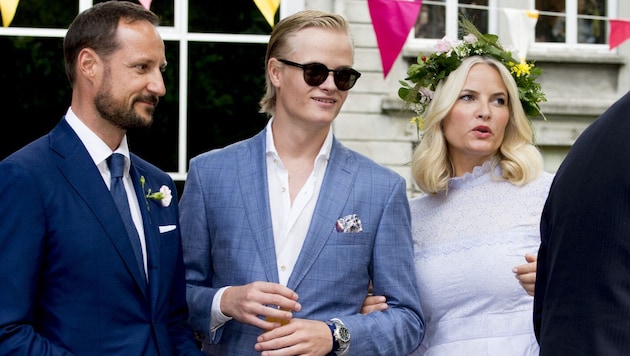 A Norwegian newspaper has obtained a text message exchange between Crown Prince Haakon and the family of Marius' ex Juliane Snekkestad. According to this, the heir to the Norwegian throne promised to talk to Marius as early as 2023. (Bild: Utrecht, Robin / Action Press)