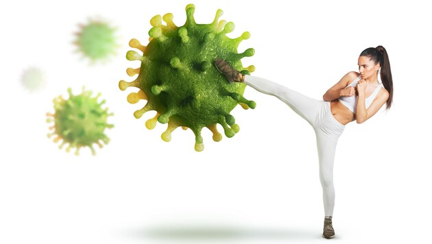 No chance for viruses and bacteria.