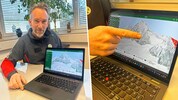 Ein Jahr lang wurde die Umstellung auf das neue System vorbereitet. Bernhard Pichler-Koban ...