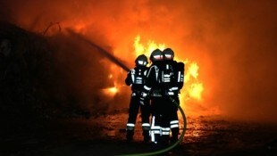 An den Löscharbeiten waren insgesamt 52 Feuerwehrleute beteiligt.