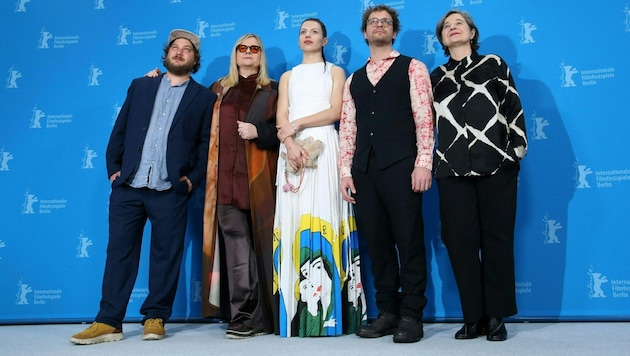 David Scheid, Veronika Franz, Anja Plaschg, Severin Fiala und Maria Hofstaetter von „Des Teufels Bad“ (Bild: AFP)