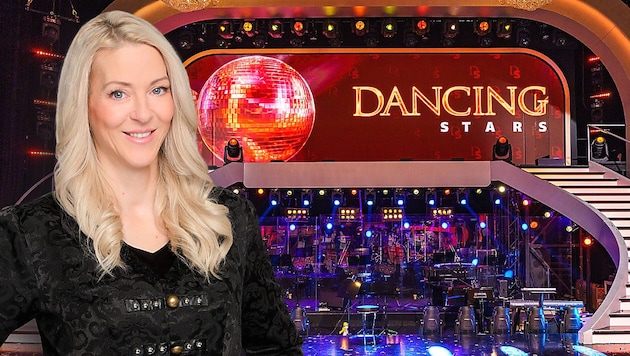 The "Krone" knew it first, now it's official: Simone Lugner will be part of "Dancing Stars" 2025. (Bild: Krone KREATIV/Andreas Tischler / picturedesk.com, ORF)