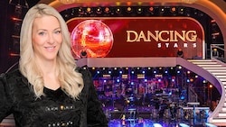 Die „Krone“ wusste es zuerst, jetzt ist es auch offiziell: Simone Lugner ist bei „Dancing Stars“ 2025 dabei. (Bild: Krone KREATIV/Andreas Tischler / picturedesk.com, ORF)