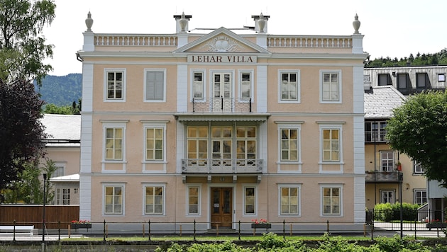 Um Gelder für die Sanierung der „Lehár-Villa“ zu lukrieren, rief die Stadt Bad Ischl zum Spenden auf. Das Ergebnis ist ernüchternd. (Bild: Wolfgang Spitzbart)