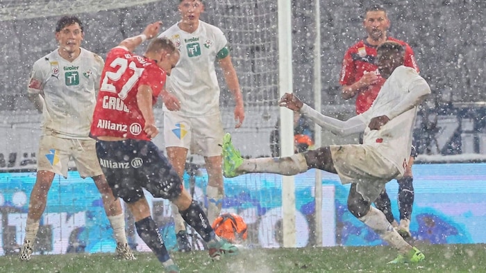 Marco Grüll scored the golden goal a year ago.