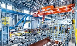 Die Industrieproduktion ist von der anhaltenden Konjunkturflaute am stärksten betroffen.
