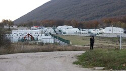 Österreich hat die Errichtung des Camps mit 1,1 Millionen Euro finanziert, die EU-Kommission mit ...