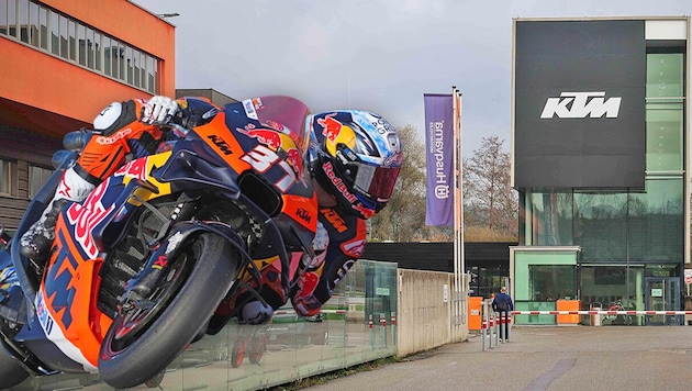 The motorcycle manufacturer employs around 5000 people worldwide, 4000 of them in Austria. (Bild: Krone KREATIV/EPA, Daniel Scharinger)