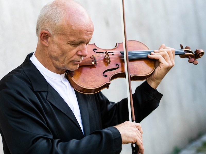 Thomas Zehetmair hat einst das erste Styriarte-Konzert gespielt. 2025 ist er wieder am Festival zu hören. (Bild: Wolfgang Schmidt Ammerbuch)