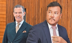 Boss-Chef Daniel Grieder (li.) und Signa-Gründer René Benko