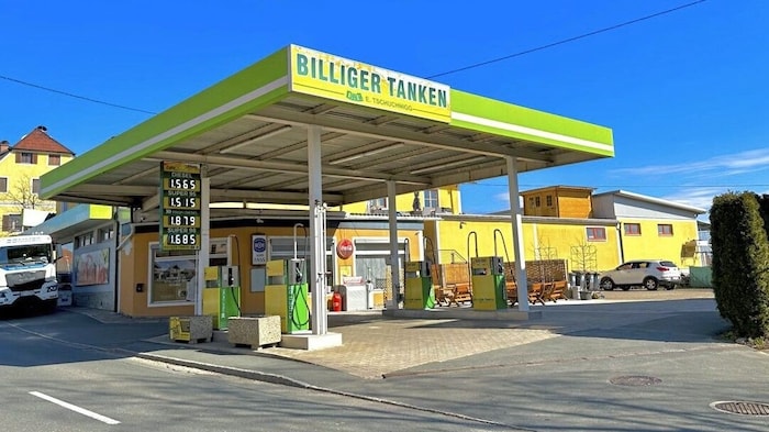 Die Tankstelle in St. Stefan ob Stainz