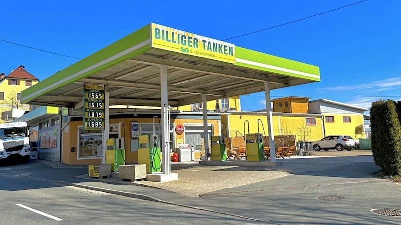 The petrol station in St. Stefan ob Stainz (Bild: Tschnuchnigg)