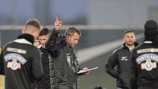 Coach Jürgen Säumel gibt jetzt die Richtung bei Sturm vor. (Bild: GEPA/GEPA pictures)