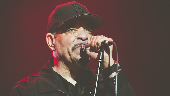 Body-Count-Frontmann Ice-T in Action am Nova Rock 2024.