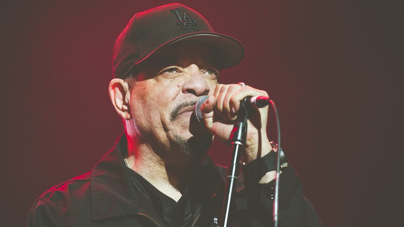 Body-Count-Frontmann Ice-T in Action am Nova Rock 2024. (Bild: Andreas Graf)