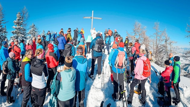 Bei der ersten Adventwanderung geht es auf die Topitza! (Bild: Wallner Hannes)