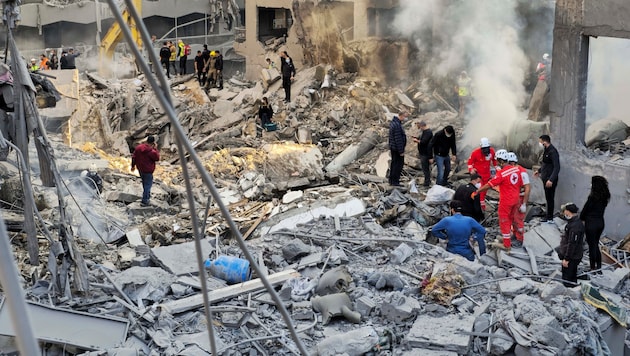 Israels Beschuss im Libanon trifft auch Zivilisten. Die Bevölkerung leidet wegen des neuerlichen ...