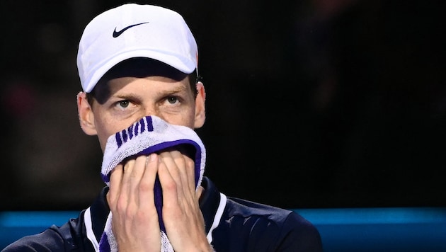 Hat sich Tennis-Ass Jannik Sinner von seiner Freundin, dem russischen Tennis-Sternchen Anna Kalinskaya, getrennt? (Bild: AFP/APA/Marco BERTORELLO)