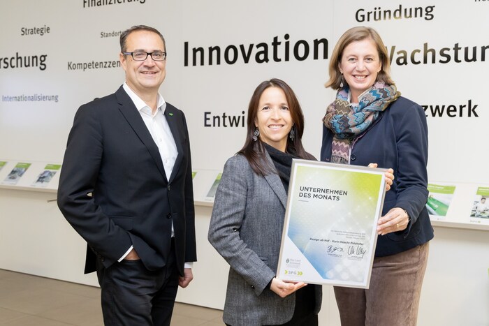 Die SFG kürte „Design ab Hof“ zum Unternehmen des Monats. 