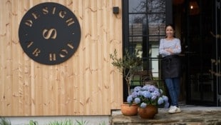 „Design ab Hof“ nennt sich das Geschäftskonzept der 43-Jährigen.