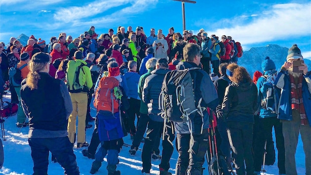 Gemeinsam den Advent durchwandern – die „Bergkrone“ macht‘s möglich! (Bild: Wallner Hannes)