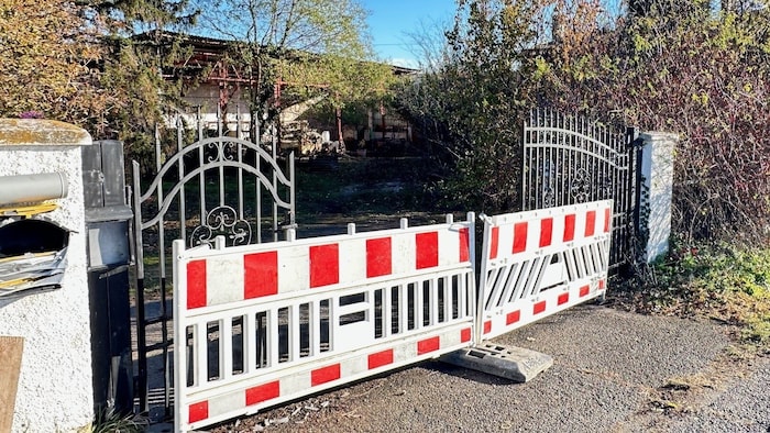 From now on it is: No trespassing!