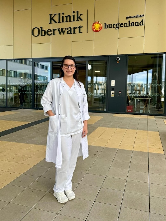 There are specific reasons why Schermann chose Oberwart Hospital for her clinical internship ...