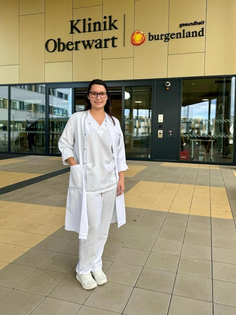 Dass Schermann für ihr klinisch-praktisches Jahr die Klinik Oberwart ausgewählt hat, hat bestimmte Gründe. (Bild: LH Büro)