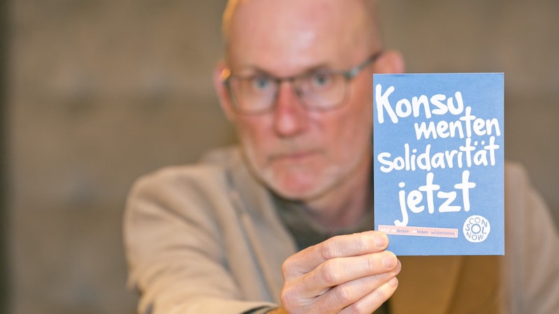 Franz Kuttelwascher setzt sich für bewussten Konsum ein. (Bild: Mathis Fotografie)