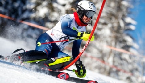 Giorgia Collomb scheiterte auf den letzten Metern. (Bild: GEPA/GEPA pictures)