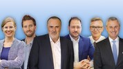 Alle Spitzenkandidaten (v. li.): Haider- Wallner (Grüne), Schneider (Neos), Doskozil (SPÖ), ...