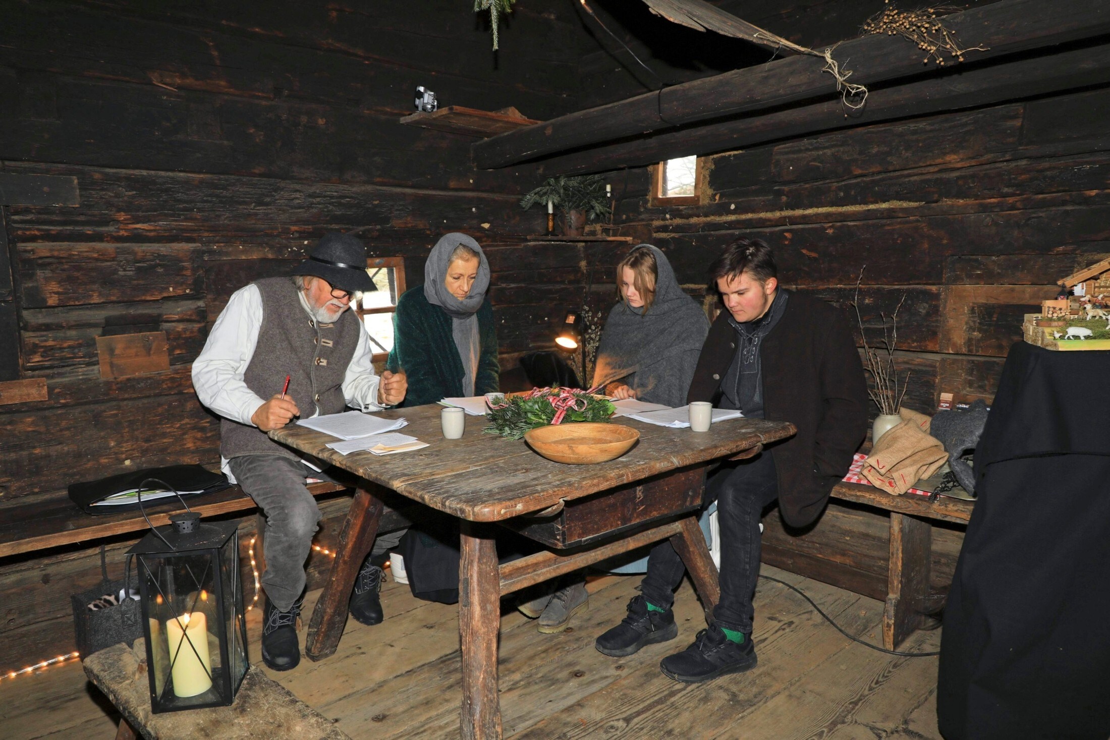 Das Ensemble Elithe bringt im Salzerhaus Weihnachtliches.