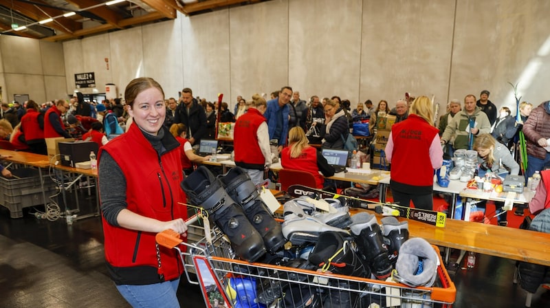 Der Andrang im Messezentrum war riesig (Bild: Tschepp Markus)