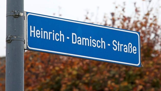 In 1963, the small street in Salzburg-Parsch was named after Heinrich Damisch. (Bild: Tröster Andreas)