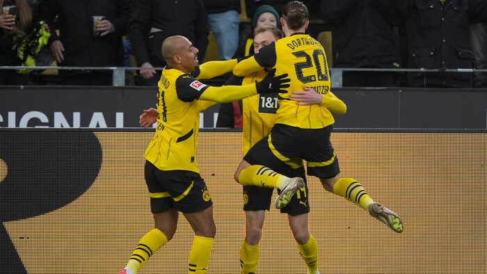 Dortmund hatte gegen Freiburg sichtlich Spaß.
